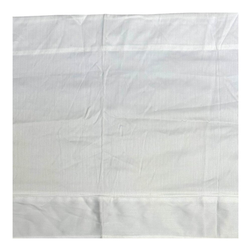 Liz Claiborne White Table Runner 17 X  68" Cotton Blend Centerpiece Sofa Table
